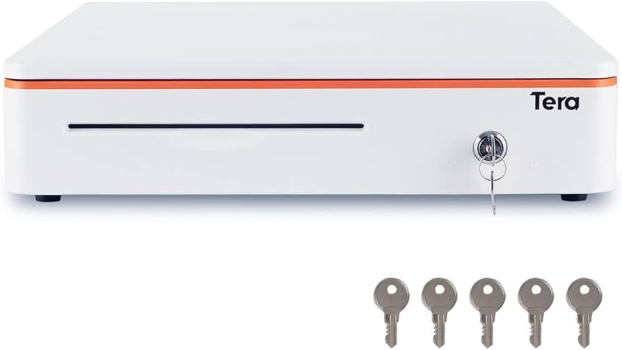 【airレジ対応キャッシュドロアー】 Amazon.co.jp: キャッシュドロア（白） WS-405 キャッシュ
